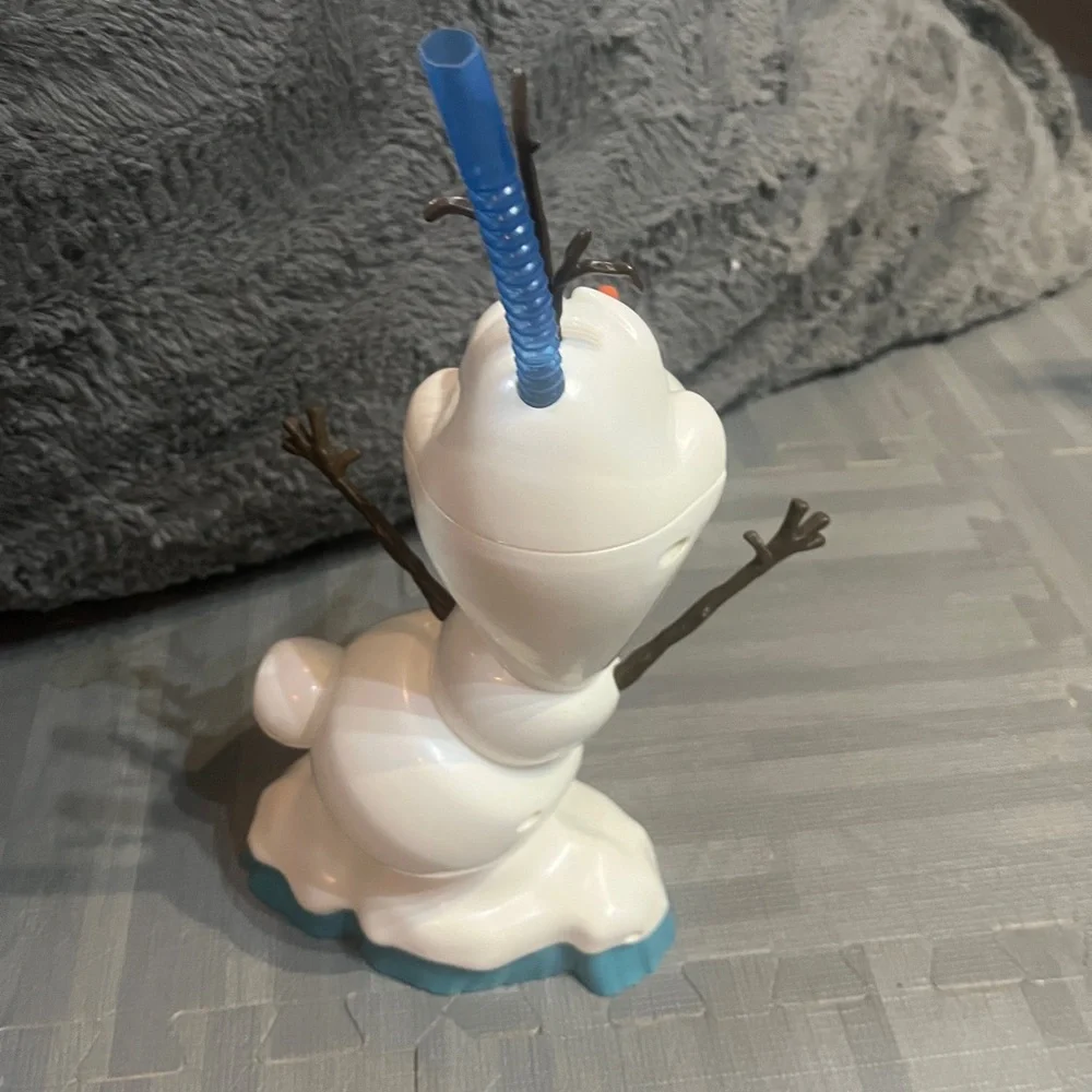 Disney Frozen Olaf Tumbler Cup with‎ straw
